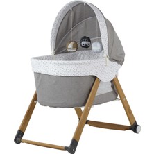 Kiwi Sleeper Portatif Anne Yanı Beşik - Bej Standart