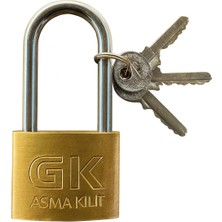 SLD Uzun Tip Sarı Kancalı Asma Kilit 50 mm Gk