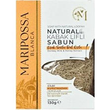 Maripossa Blanca Kabak Lifli Eşek Sütlü Sabun 130 gr
