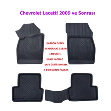 Carlone Chevrolet Lacetti 2009 ve Sonrası 4d Premium Havuzlu Paspas-Kaydırmaz Taban