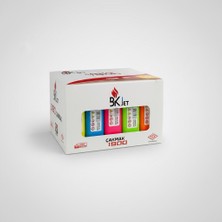 Koko Bkjet Büyük Boy Rüzgar Korumalı Doldurulabilir Renkli Çakmak 50 Adet