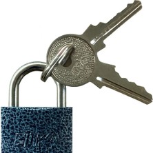 Elka Gri Asma Kilit 20 mm 3 Anahtarlı