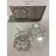 Şık 6'lı Çay Tabağı Seti, Zarif ve Kullanışlı Tasarım