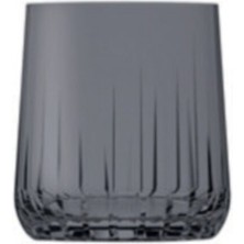 6'lı Gri Su Meşrubat Bardağı, Şık ve Dayanıklı Tasarım