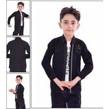 Cubbux Erkek Çocuk Yıkamalı  Kot Gömlek