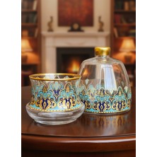 Renkli Desenli Şekerlik ve Lokumluk Seti, Şık ve Zarif Tasarım