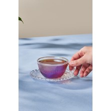 Şık ve Zarif 200 ml Tek Kişilik Çay Fincan Takımı