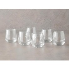 Şeffaf 6'lı Cam Bardak Takımı, 95 Ml, Zarif ve Dayanıklı Tasarım
