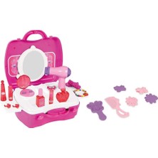 tp 03 562 Anessiworldesuarlı Çantalı Makyaj Seti -Nessiworld Oyuncak