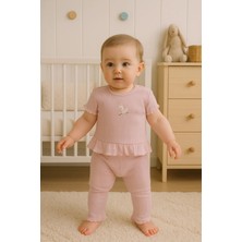 Kidaxi Jakarlı Tişört Pantolon Takım