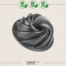 Rüzgar Gülü Kek Kalıbı, 24CM, Gri, Pratik ve Şık Tasarım