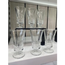 6'lı Cam Su Bardağı Seti, 120ML, Şık ve Dayanıklı Tasarım