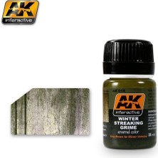 Ak Interactive Ak 014 35 Ml. Kış Kiri Çizgileri Efekti, Enamel Model Boyası