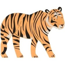 MarkEntegra Kaplan Temalı 16'lı Peçete Seti - Eğlenceli Parti Aksesuarı