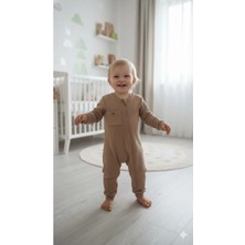 Kidaxi Erkek Bebek Patiksiz Tulum – 3-6 / 6-9 / 9-12 / 18-24 Ay