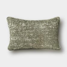 Lidoma Home "sage" Dokulu Kırlent Kılıfı - 30X50 - Yeşil