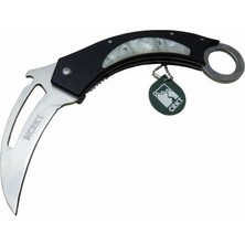 Crkt Blacsrambit Metalik x 0641 Wy Kamp Çakısı 23 cm  Açacaklı, Kılıflı, Kutulu