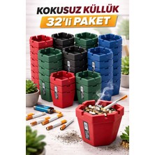 Uğur Plastik Kokusuz Küllük  32 Adet