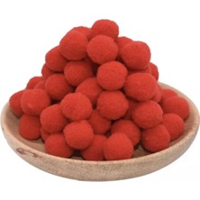 2 cm Peluş Ponpon 1000 Adet (Paket) – El Sanatları, Okul ve Hobi Çalışmaları Için