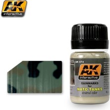Ak Interactive Ak 074 35 Ml. Nato Araçları Yağmur Izi Efekti, Enamel Model Boyası