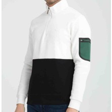Lacoste Fermuar Yaka Regular Fit Renkli Sweatshirt