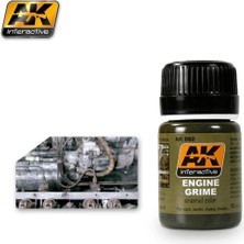 Ak Interactive Ak 082 35 Ml. Motor Kiri Efekti, Enamel Model Boyası