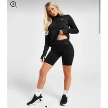 Nike Dri-Fıt Go Women S Firm-Support Mid-Rise 8" Yüksek Destekli Siyah Kadın Tayt/şort DQ5925-010
