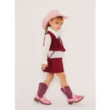 Rigel Kids Kovboy Model, Çantalı Kız Çocuk Takım