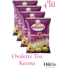 Ovalette Avantaj Paket 4lü Toz Krema - Pastacı Kreması