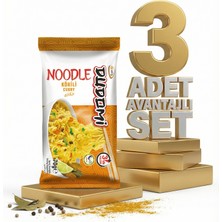 Dudomi Kore Usulü Köri Çeşnili Noodle 3X70 gr