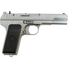 We Aırsoft We Tokarev Sılver -Tt3 Gbb Airsoft Gasblowback Gümüş Tabanca (WE-E012-SV)