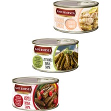 Çınar Food 400 G 3'lü Sarma Set (Vişneli Sarma, Zeytinyağlı Yaprak Sarma, Lahana Sarma)