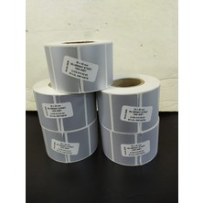 Eser Silvermat ETİKET30X50 mm  (Sarımda (1000)  Adet Var