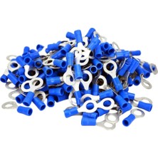 Tork Sulye Pabuç Kablo Ucu 1,5-2,5mm M5 Mavi Sıkmalı Yuvarlak Tip (100'LÜ Paket)