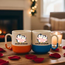 Sevgililer Gününe Özel 2'li Tasarım Kupa Bardak Seti