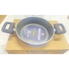 18 cm Granit Efektli Yığma Teflon Tava, Dayanıklı ve Şık Mutfak Ürünü