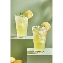 Şık ve Dayanıklı 2 Parça Cam Meşrubat Bardağı Seti