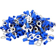 Tork Sulye Pabuç Kablo Ucu 1,5-2,5mm M6 Mavi Sıkmalı Yuvarlak Tip (100'LÜ Paket)