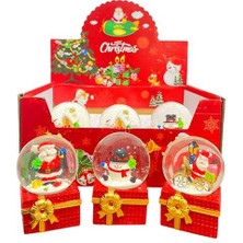 Ylz Kar Küresi JHSD65-57 Yılbaşı Temalı Midi Işıklı (Tekli Ürün)