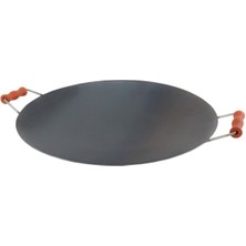 Çift Taraflı 35 cm Kavurma Gözleme Sacı, Lezzetli ve Pratik Kullanım