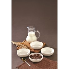 4 Parça 13 cm Porselen Deniz Temalı Kase Seti, Şık ve Kullanışlı