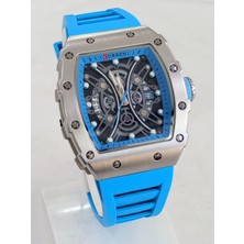 Curren Silikon-Plastik Kordonlu, Takvimli, Su Geçirmez, 2 Yıl Garantili Erkek Kol Saati