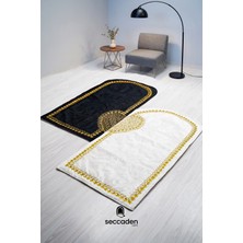 Seccaden Kalpli Çift Seccade Eş Seccadesi Çeyizlik Çift Seccadesi