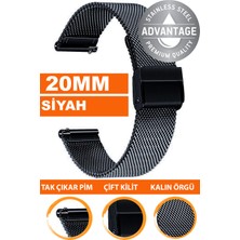  samsung galaxy 4 5 5 pro 6 40mm-42mm-44mm-46mm kasa uyumlu 20mm paslanmaz çelik kalın hasır saat kordonu kayışı m16kh-b