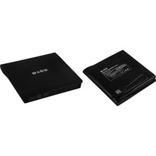 S-Link SL-DRW06 Ultra Slim Harici Optik Yazıcı USB 3.0 Siyah DVD-R-CD-R-RW Formatında