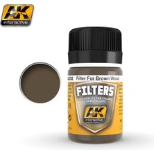 Ak Interactive Ak 262 35 Ml. Ahşap Için Koyu, Filters Serisi Enamel Model Boyası