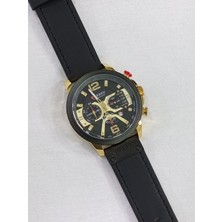 Curren Deri Kordonlu, Kronometreli, Takvimli, Su Geçirmez, 2 Yıl Garantili Erkek Kol Saati