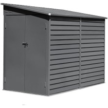 Urban Box Metal Bahçe Kulübesi Siyah