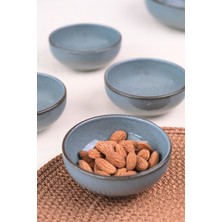 Mavi 4 Parça 10CM Modern Kase Seti, Şık ve Dayanıklı Tasarım