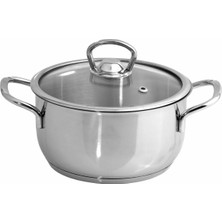 16 cm Derin Tencere, Dayanıklı ve Şık Mutfak Gereci